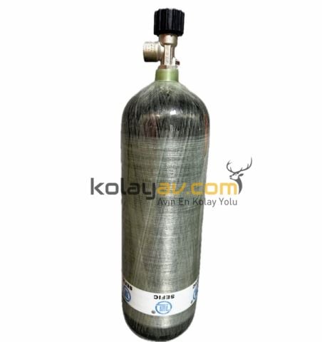 SEFIC 6.8 Litre 300 Bar Karbonfiber Scuba Tüp