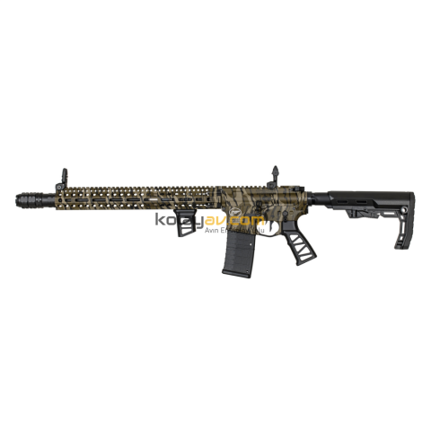 Aksa Crossfire T-14 Pro Bottomland Kamuflaj Şarjörlü Otomatik 36 Kalibre Av Tüfeği