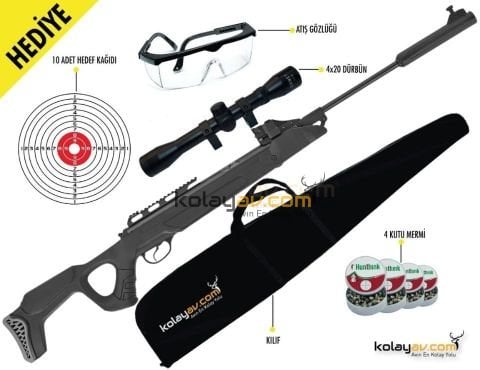 Hatsan SpeedFire 1250 VORTEX Havalı Tüfek, 5.5(Full Set)