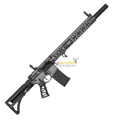 Aksa Crossfire T-14 Pro Gri Şarjörlü Otomatik 36 Kalibre Av Tüfeği