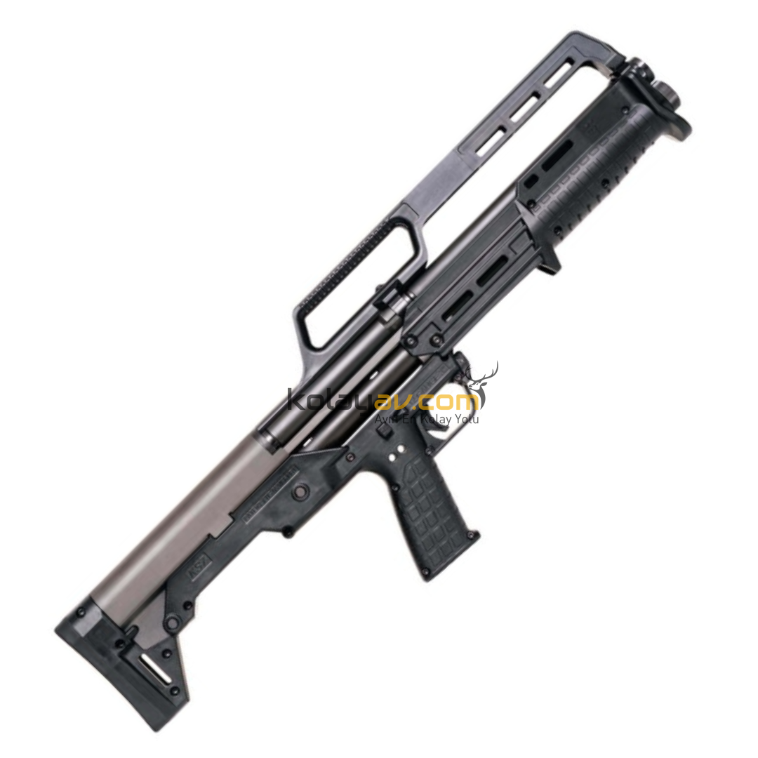 Kel-Tec KS7 Taktikal Siyah Pompalı Bullpup 12 Kalibre Av Tüfeği