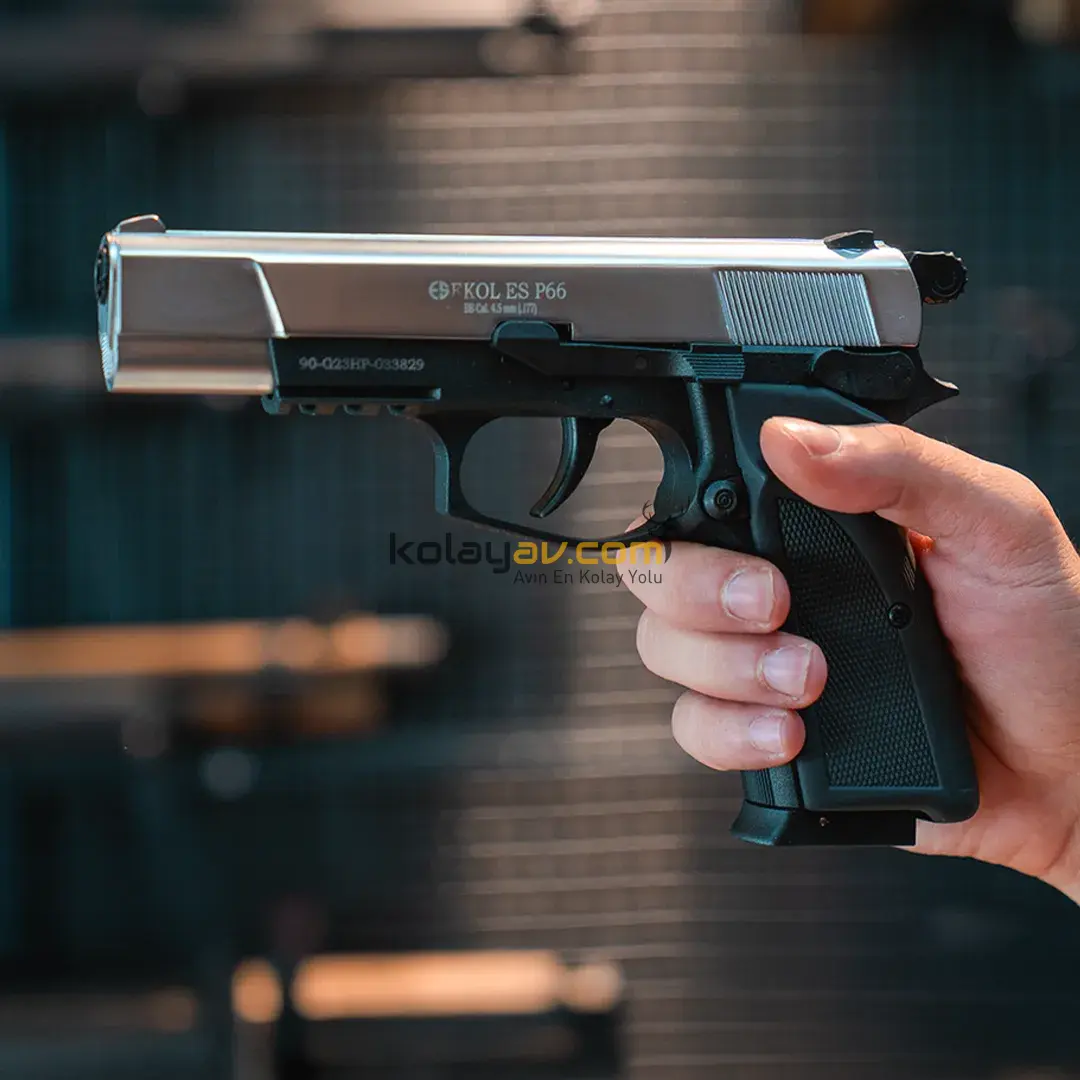 EKOL ES P66 Havalı Tabanca 4.5 mm - Mat Beyaz