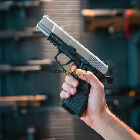 EKOL ES P66 Havalı Tabanca 4.5 mm - Mat Beyaz