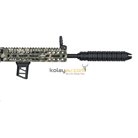 Aksa Crossfire T-14 Pro Dijital Woodland Kamuflaj Şarjörlü Otomatik 36 Kalibre Av Tüfeği