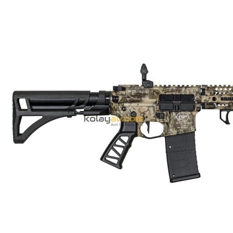 Aksa Crossfire T-14 Pro Haki Kamuflaj Şarjörlü Otomatik 36 Kalibre Av Tüfeği