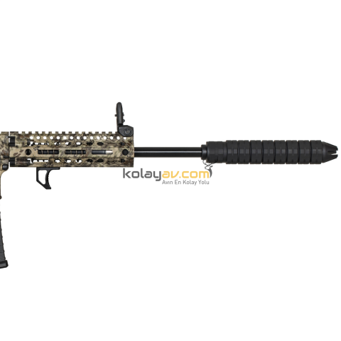 Aksa Crossfire T-14 Pro Haki Kamuflaj Şarjörlü Otomatik 36 Kalibre Av Tüfeği