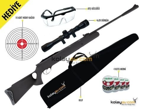 Hatsan Mod 125 TH Havalı Tüfek. 5.5mm (Full Set)