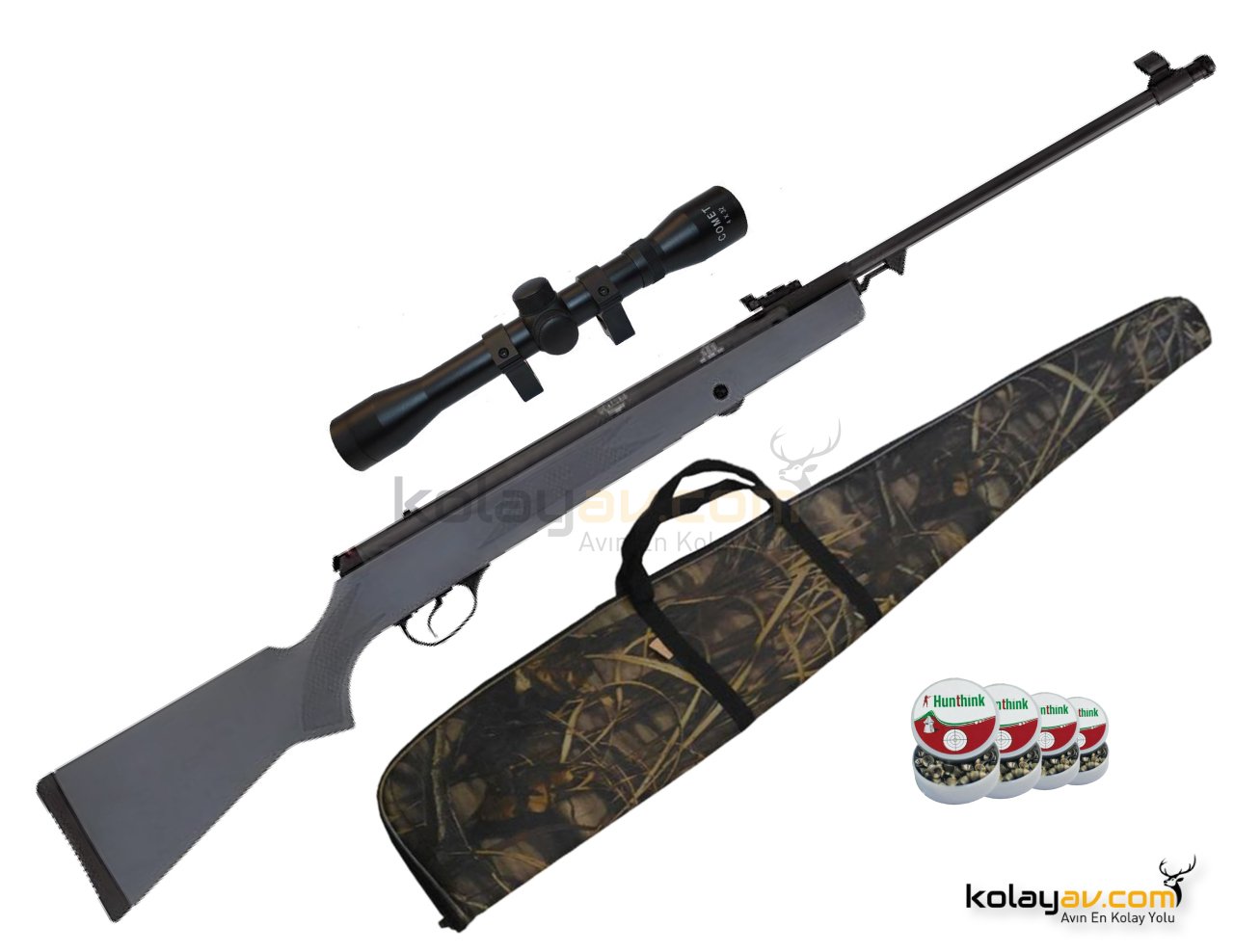 Hatsan Mod 88 Havalı Tüfek, 5.5mm (Full Set)