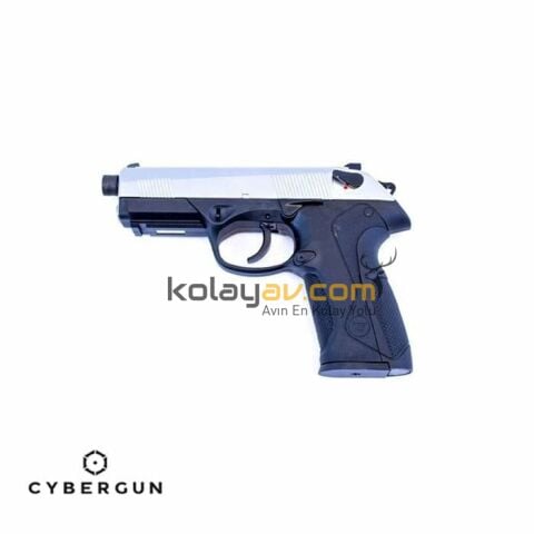 CYBERGUN Bulldog Gümüş Blowback Greengas Airsoft Tabanca
