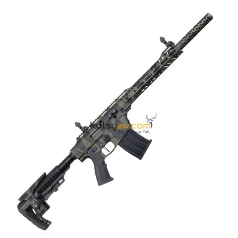 Phantom PT12-10 Koyu Kamuflaj Şarjörlü Otomatik 12 Kalibre Av Tüfeği