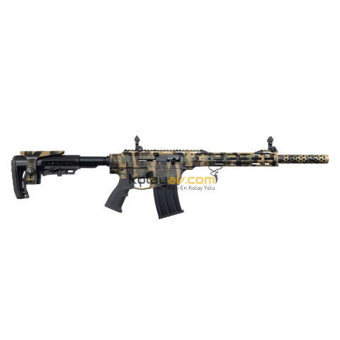 Phantom PT12-09 Kamuflaj Şarjörlü Otomatik 12 Kalibre Av Tüfeği