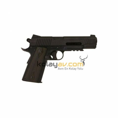 CYBERGUN Colt 1911 Rail Gun Siyah Airsoft Tabanca