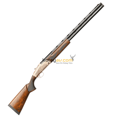 Kral Arms ST-500 Beyaz Gravürlü Süperpoze 12 Kalibre Av Tüfeği