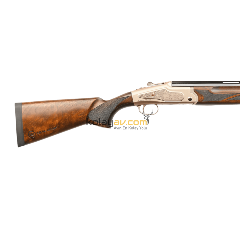 Kral Arms ST-500 Beyaz Gravürlü Süperpoze 12 Kalibre Av Tüfeği