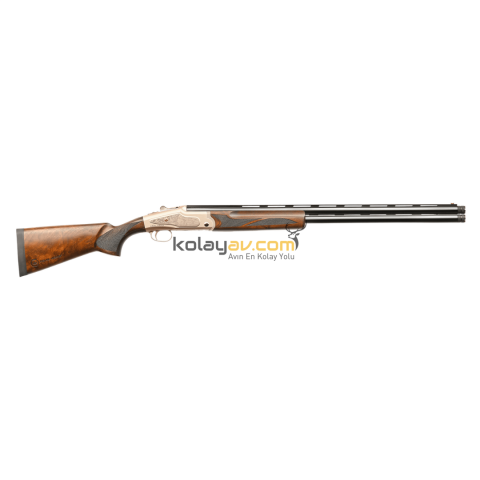 Kral Arms ST-500 Beyaz Gravürlü Süperpoze 12 Kalibre Av Tüfeği