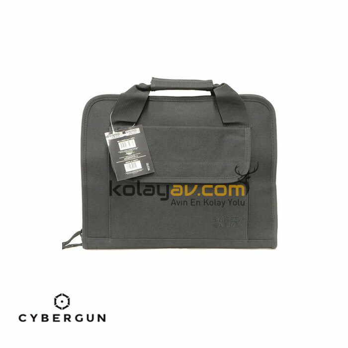 CYBERGUN Swiss Arms Siyah İkili Tabanca Çantası