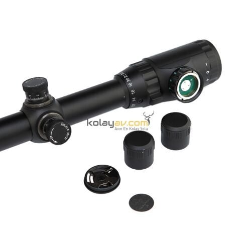 Gunex 6-24x50 AOEG 25.4mm Aydınlatmalı Tüfek Dürbünü