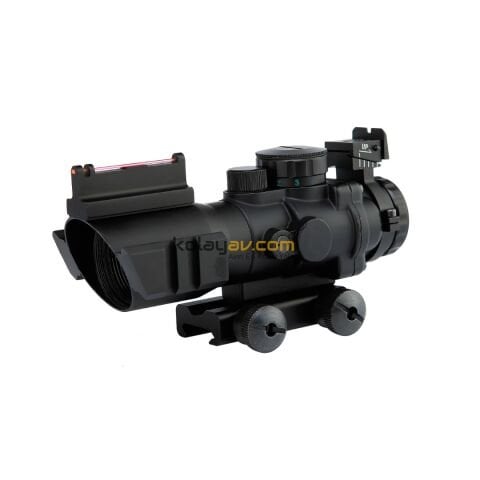 Gunex 4x32 Fiber Optik Tüfek Dürbünü