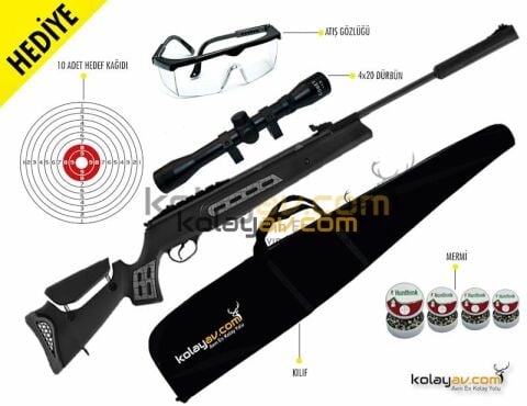 Hatsan Mod 125 Sniper Havalı Tüfek (Full Set) 3-9x32
