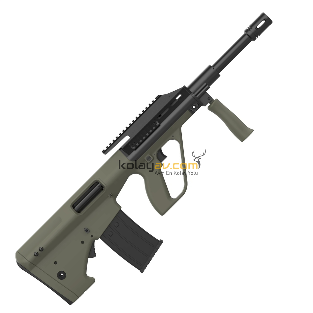 Serengeti AUG 12 Yeşil Bullpup Otomatik Şarjörlü 12 Kalibre Av Tüfeği