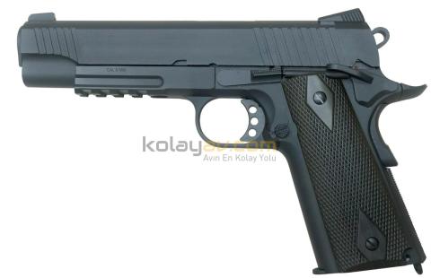 KWC TAC1911 Blowback Airsoft Tabanca, Siyah