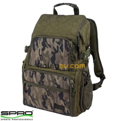 SPRO Double Kamuflaj 33x20x45cm Sırt Çantası