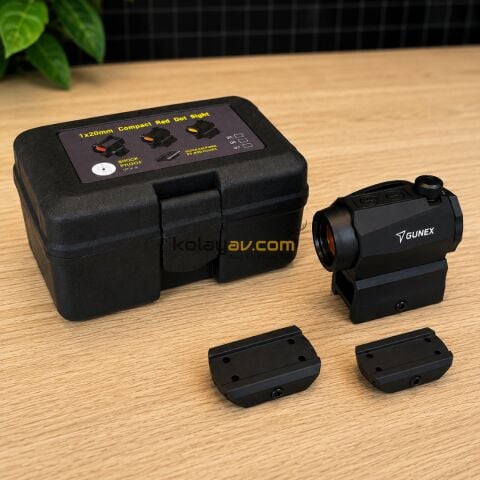 Gunex 1x20mm Kompakt Reddot Sight (5601)