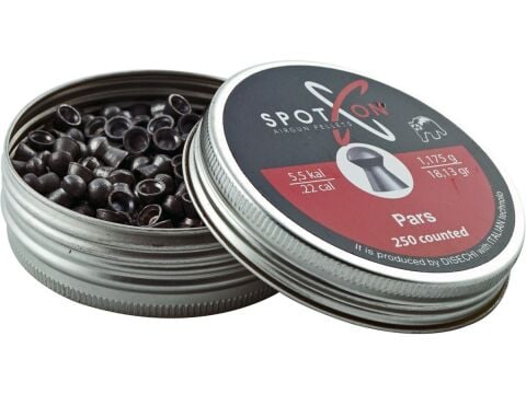 Spoton Pars 18,13 Gr 5.5 mm Havalı Tüfek Saçma, Pellet