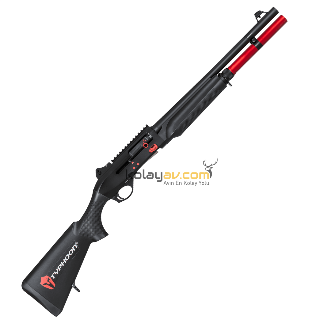 Typhoon T2 Speedy Sport Performance Kırmızı Otomatik 12 Kalibre Av Tüfeği