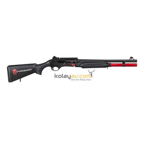 Typhoon T2 Speedy Sport Performance Kırmızı Otomatik 12 Kalibre Av Tüfeği