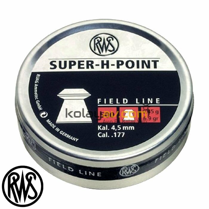 RWS Super-H-Point 4,5M 0,45G Havalı Saçma 500 Adet